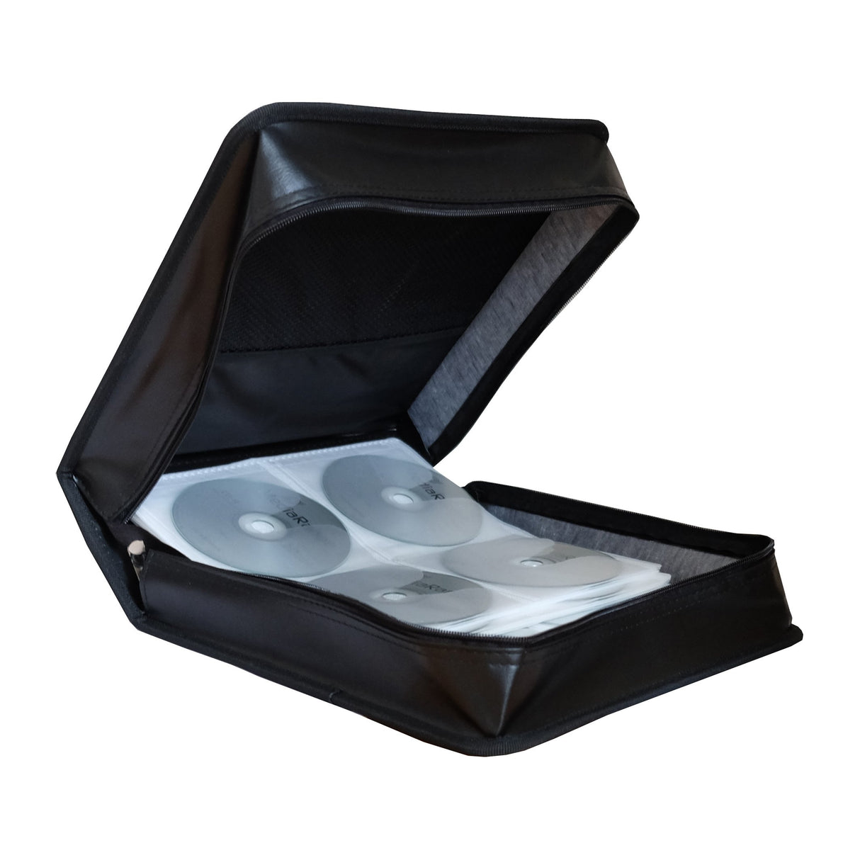 EAN 4260057127389 - MediaRange BOX93 funda para discos ópticos Funda cartera 200 discos Negro imagen 1