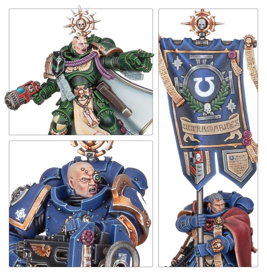 Warhammer 40k - Space Marines Heros De Compagnie