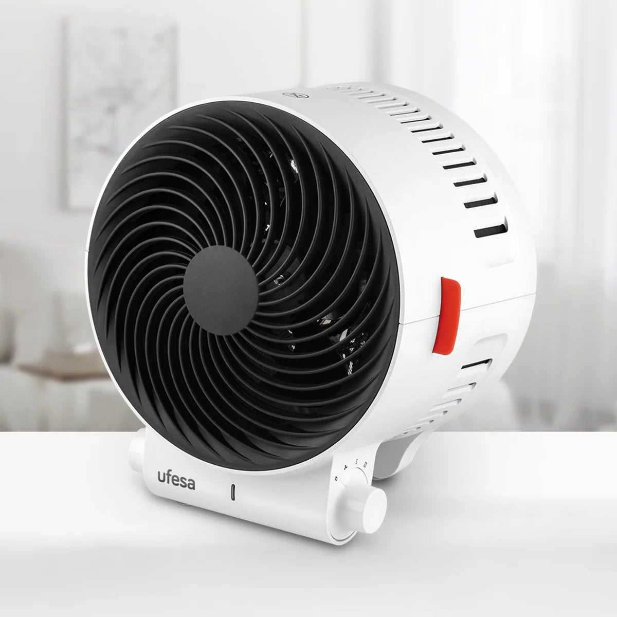 EAN 8422160059940 - Ufesa Atlas Interior Negro, Blanco 2000 W Ventilador eléctrico imagen 2