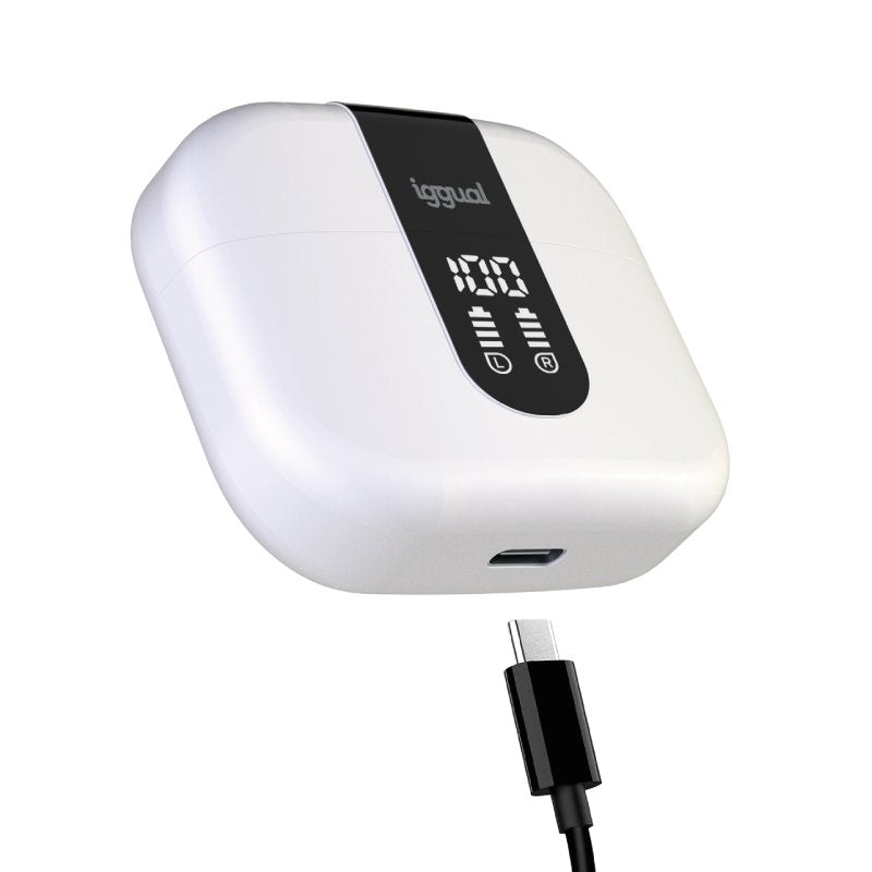 EAN 8435364319352 - iggual True Sound True Wireless Stereo (TWS) Dentro de oído Llamadas/Música Blanco imagen 16