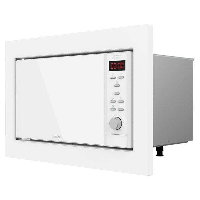 Microondas Encastrable Cecotec Grandheat 2350 Built-In/ 900w/ Capacidad 23l/ Función Grill/ Blanco