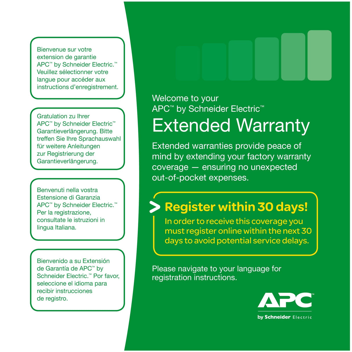EAN 0731304259282 - APC Service Pack 3 Year Extended Warranty 3 año(s) imagen 1