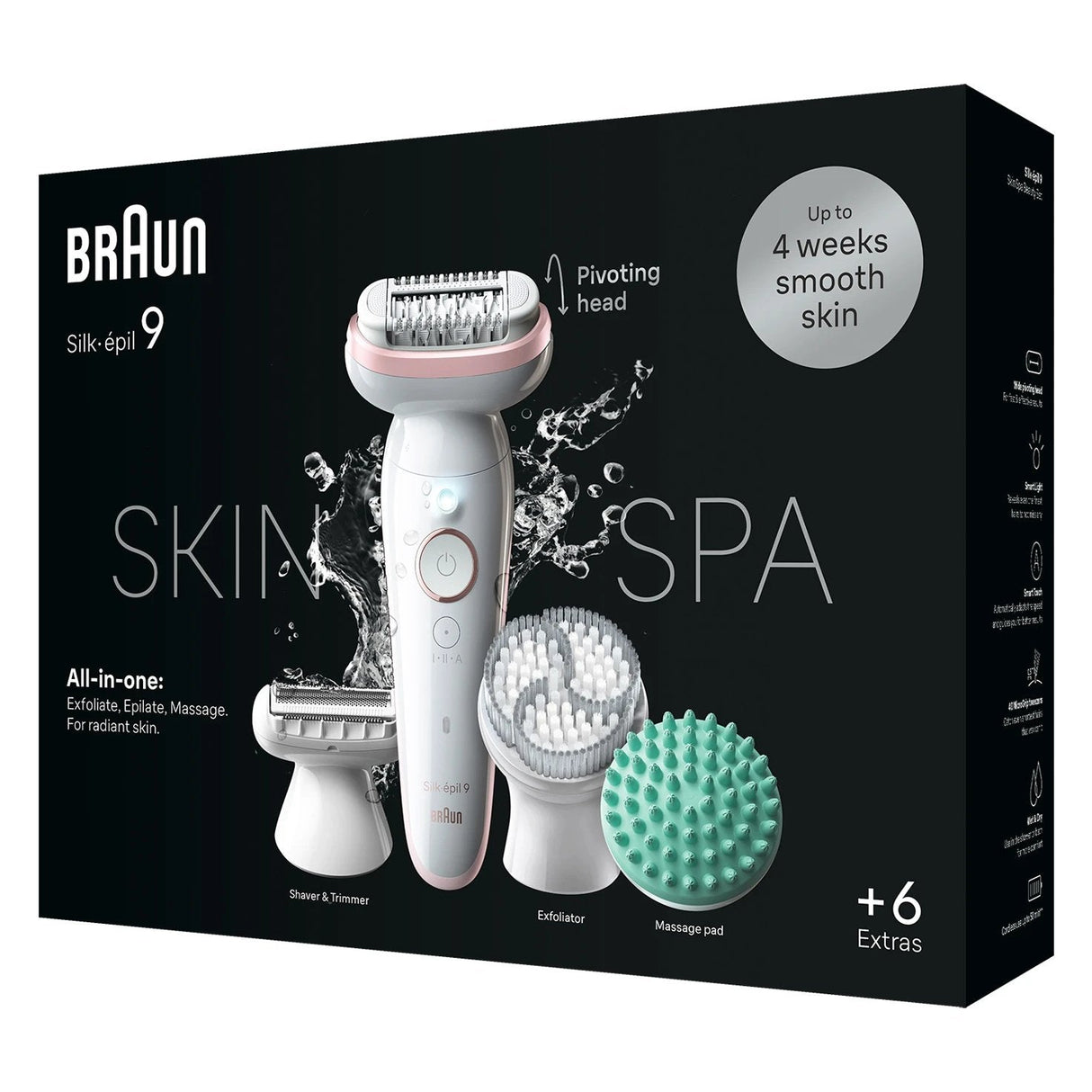 Braun Silk-Épil 9-080 Sensosmarttm