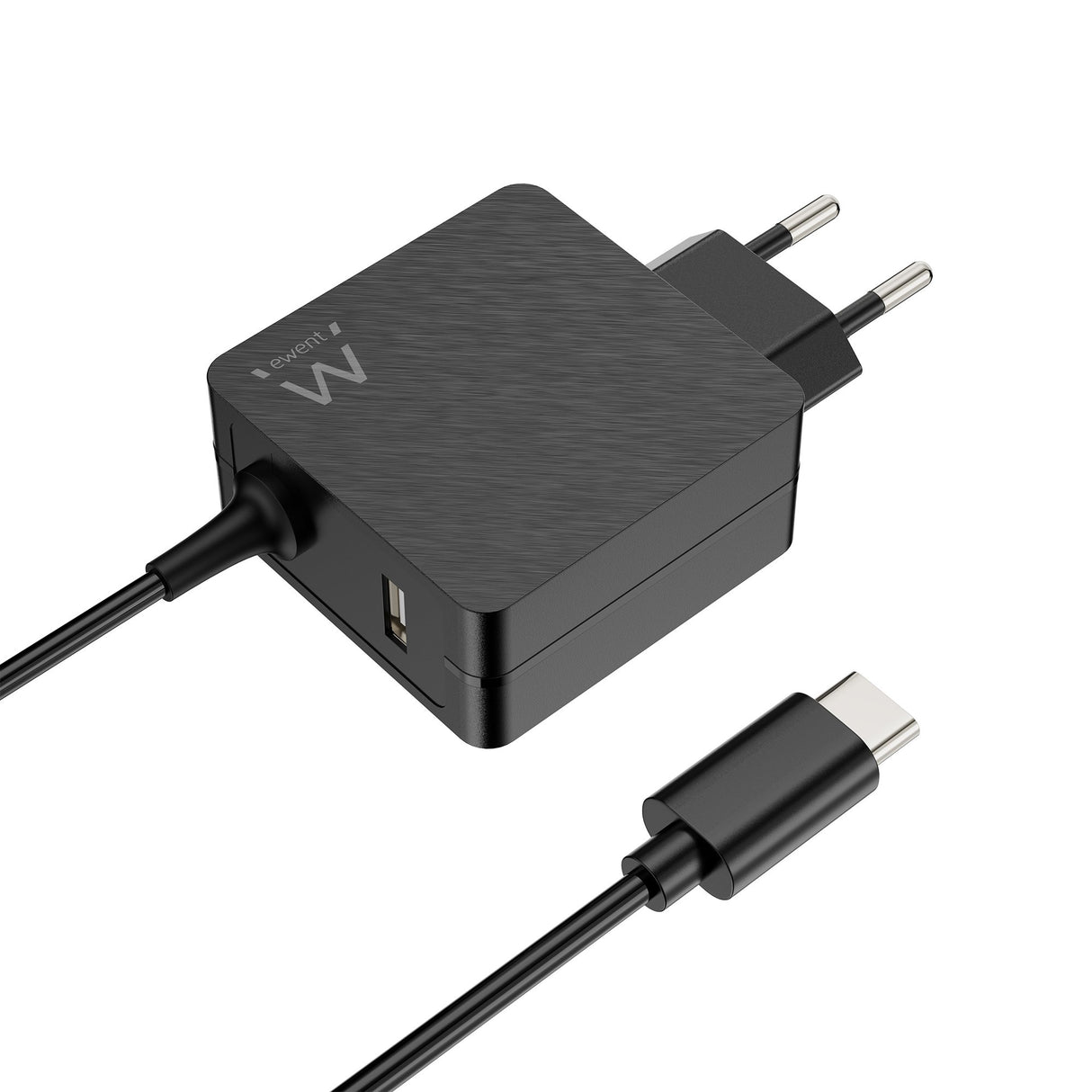 EAN 8052101431995 - Ewent EW3979 cargador de dispositivo móvil Portátil Negro Corriente alterna Carga rápida Interior imagen 1