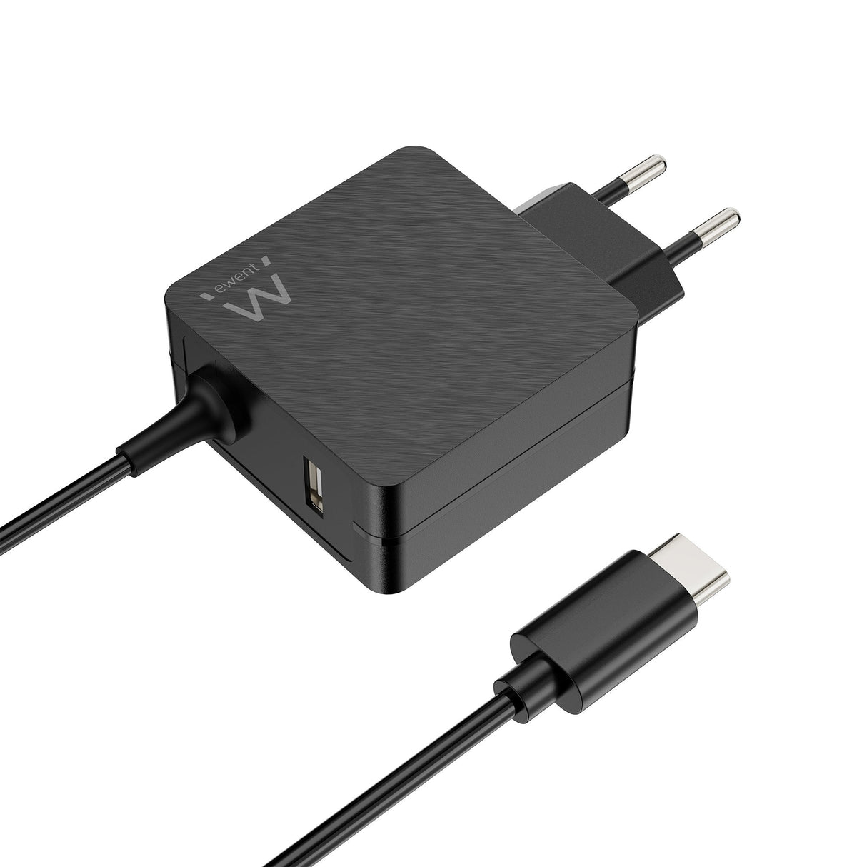 Ewent Cargador Usb-C Pd 45w +Puerto Usb-A