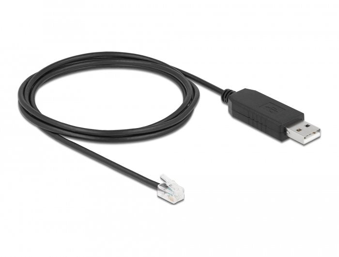 Delock Cable Usb Typ-A A Seriell Rs-232 Rj9/Rj10 2 M