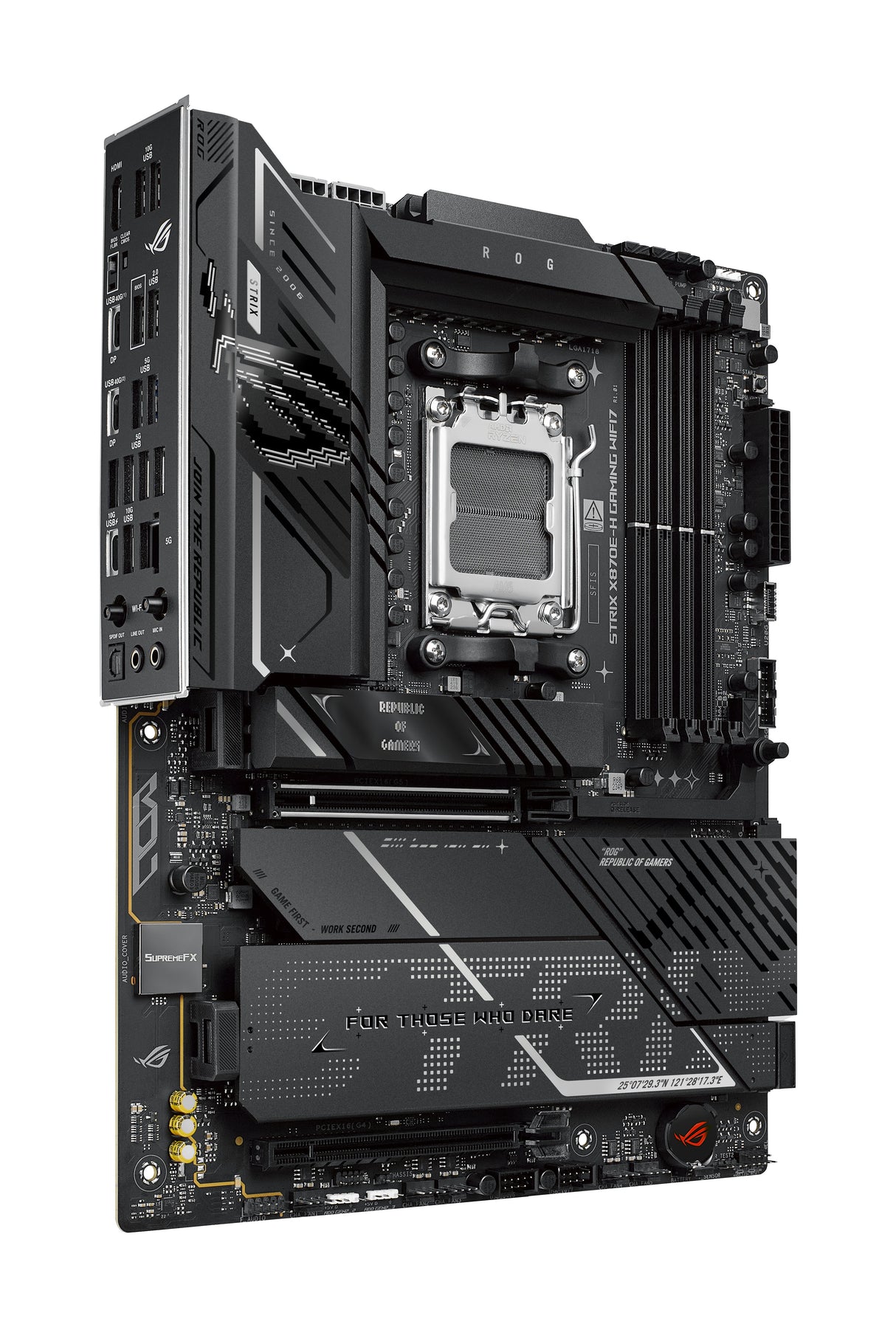 EAN 4711636167208 - ASUS ROG STRIX X870E-H GAMING WIFI7 AMD X870E Zócalo AM5 ATX imagen 2