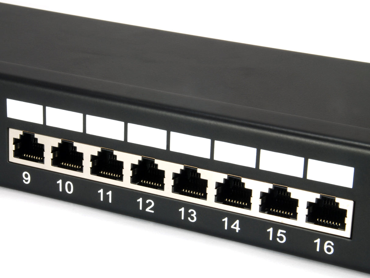 Equip Patchpanel 24x Rj45 Cat5e 19" Ftp 1he Negro
