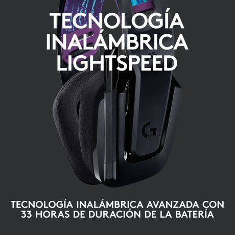 EAN 5099206094772 - Logitech G 981-000972 auricular y casco Auriculares Inalámbrico Diadema Juego Negro imagen 5