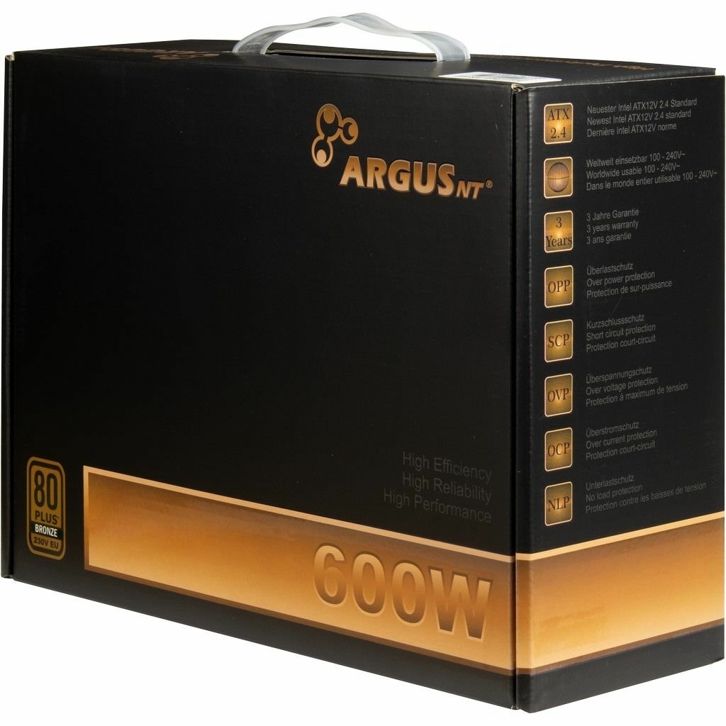 Fuente De Alimentación Inter-Tech Argus Bps-600 600w, Para Pc 88882178