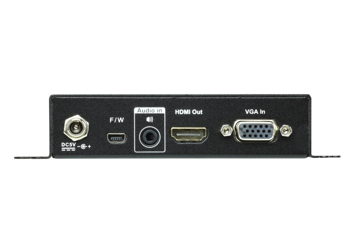 Aten Conv./Boost Vga To Hdmi Converter With Scaler (Vc182-At Aten Vc182, 1080p, Hdb-15, Rca, Hdmi, 5 V, Negro, 0 - 40 °C