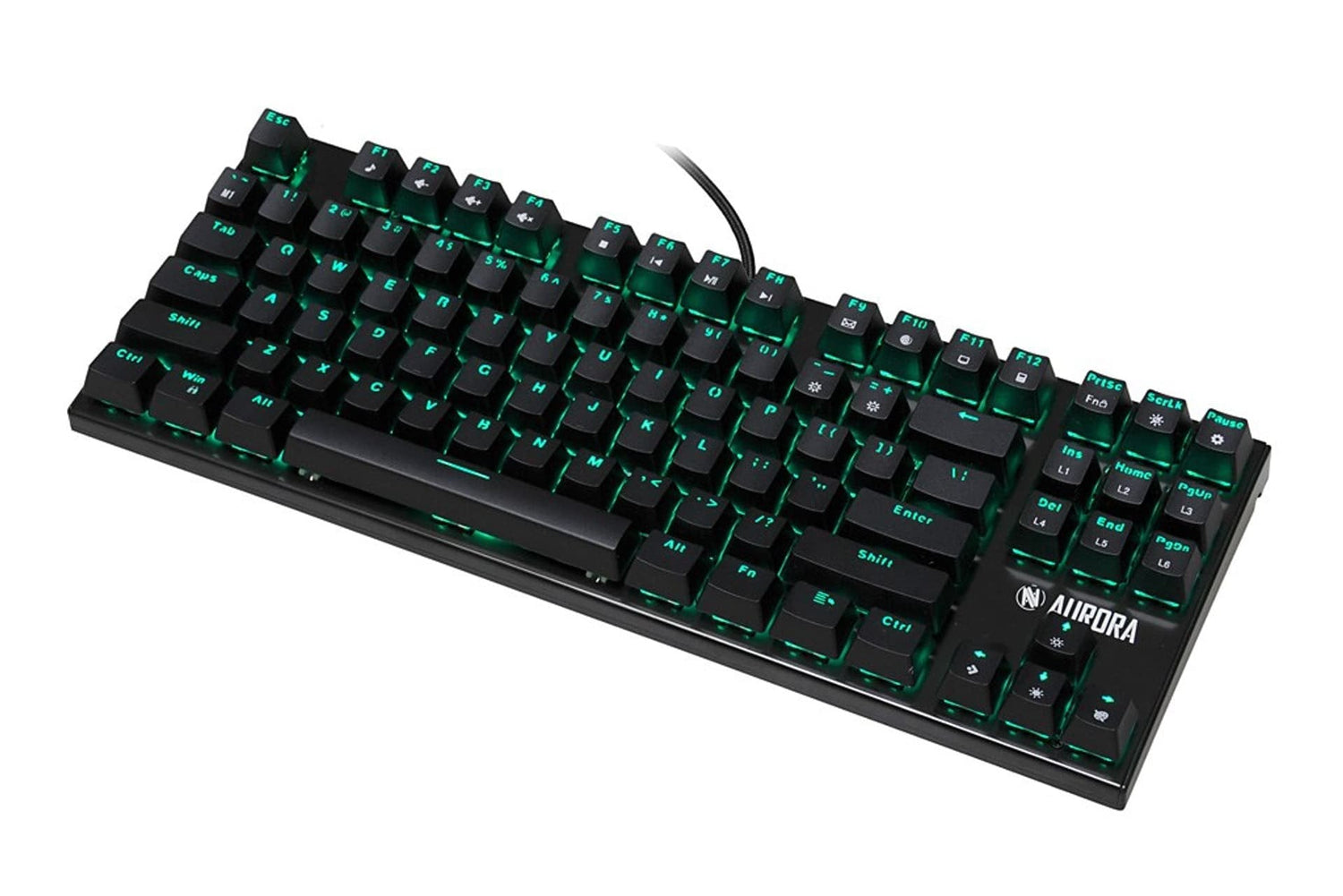 EAN 5903968680008 - iBox IKGMK2R teclado Juego USB QWERTY Inglés de EE. UU. Negro imagen 8