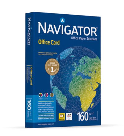 Navigator Office Card Papel Para Impresora De Inyección De Tinta A4 (210x297 Mm) 250 Hojas Blanco