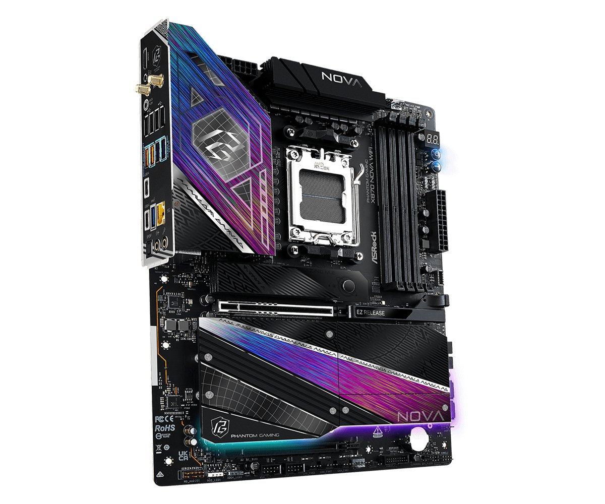 EAN 4710483942754 - Asrock X870 NOVA WIFI AMD X870 Zócalo AM5 ATX imagen 3