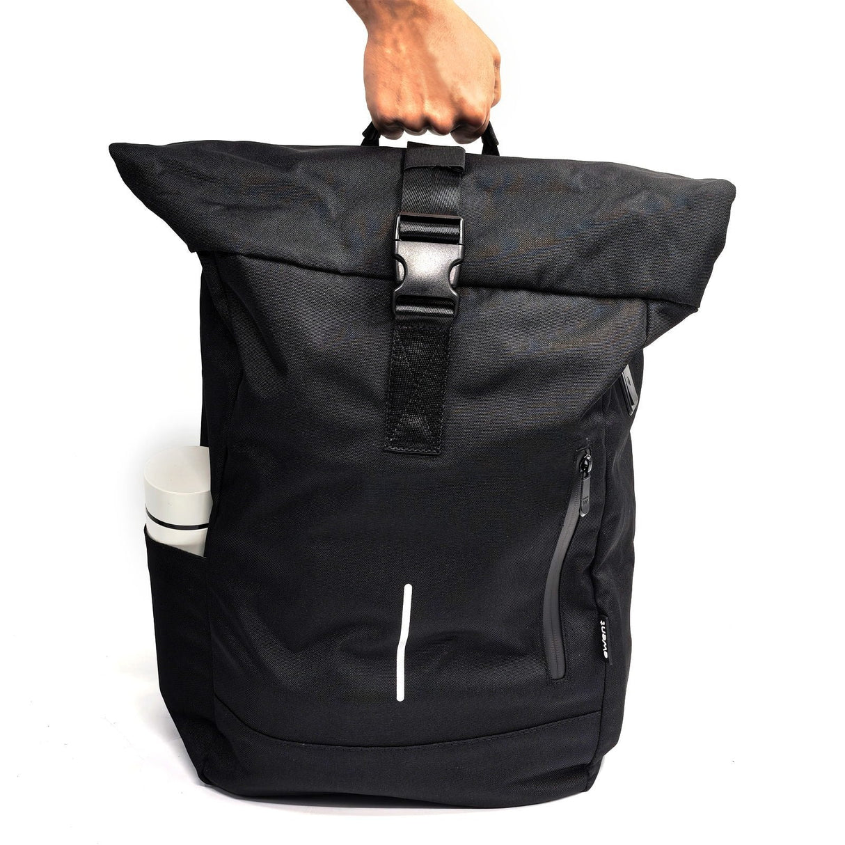 Mochila Unisex Ewent 17.3 " Trendy Roll Para Portátil Negra