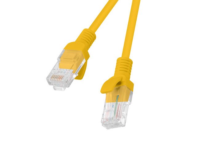 Cable De Red Lanberg Cat.6 Utp 1m Naranja