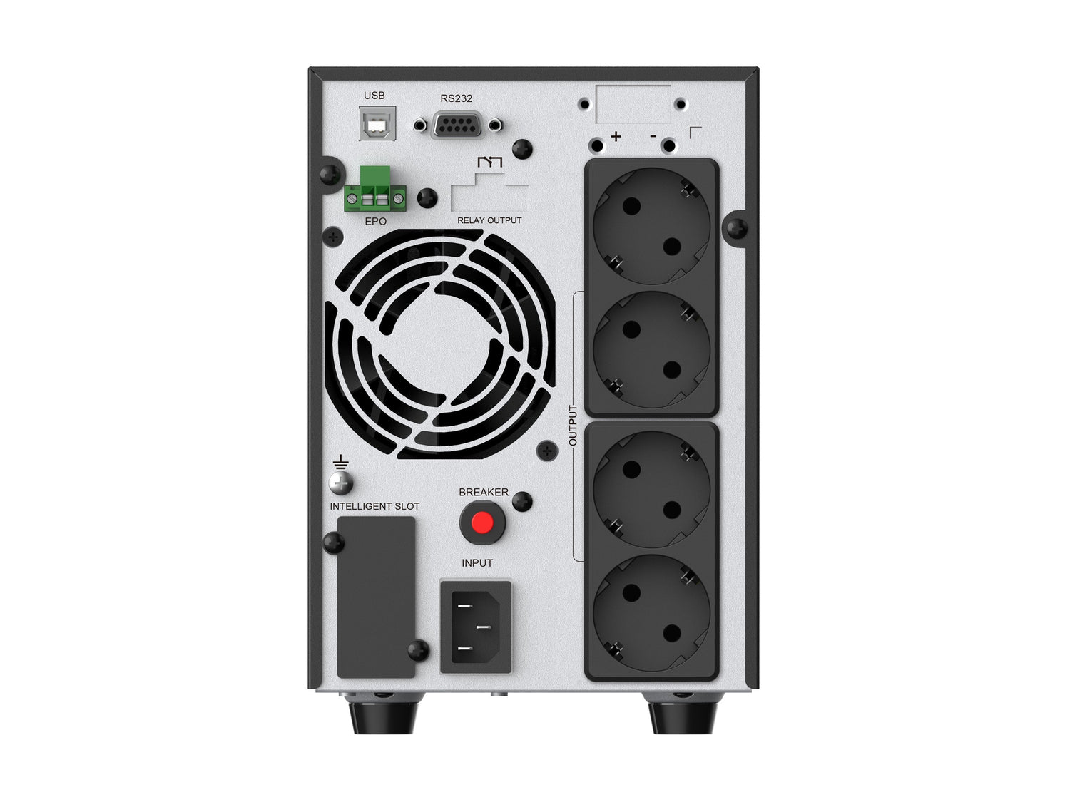 Conceptronic Zeus52es2k Sistema De Alimentación Ininterrumpida (Ups) Doble Conversión (En Línea) 2 Kva 1800 W 4 Salidas Ac