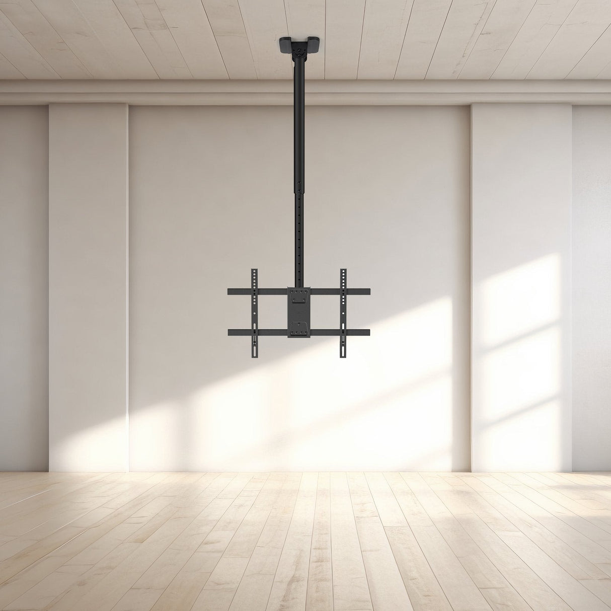 Soporte Techo Pantallas 43-86" Xl Negro