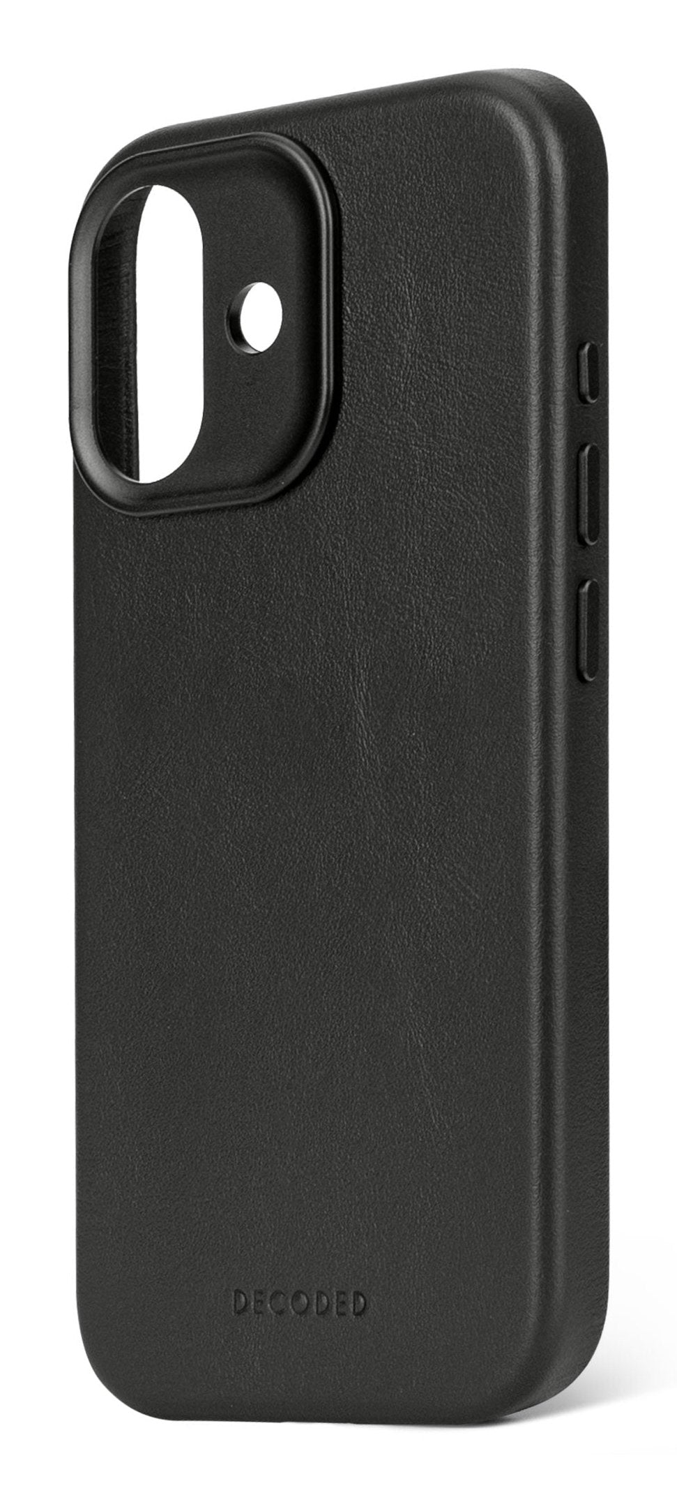 Decoded Leather Backcover Iphone 17 Black
