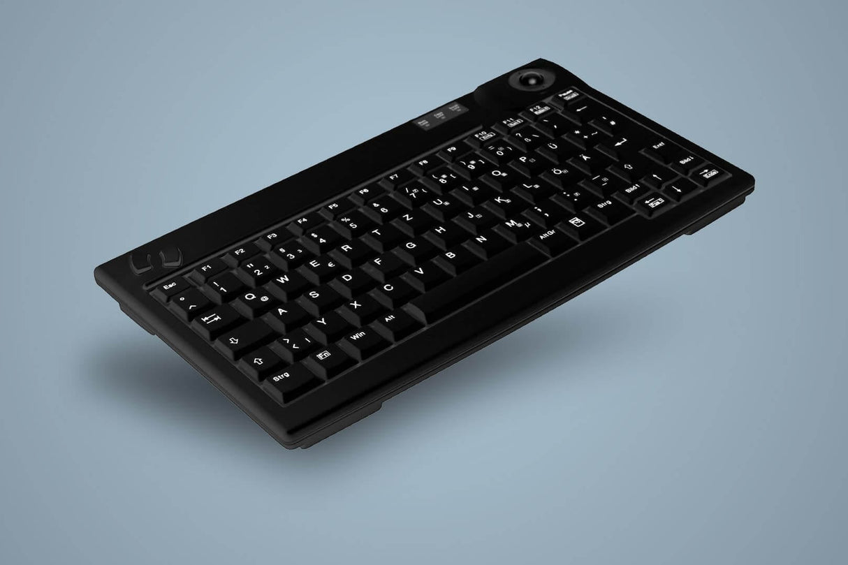 Cherry Aktive Key Industry 4.0 Mini Trackball Keyboard Usb