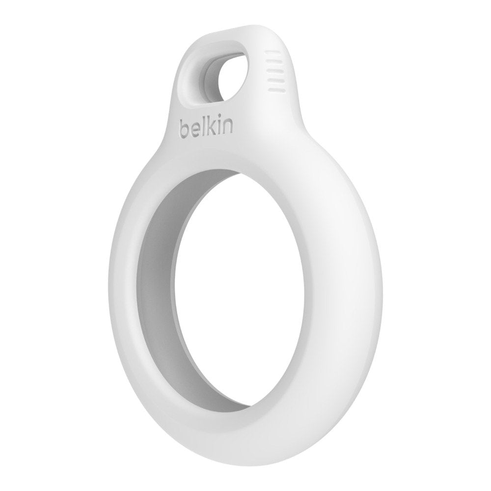 Soporte Seguro Con Llavero Belkin Para Apple Airtag Blanco