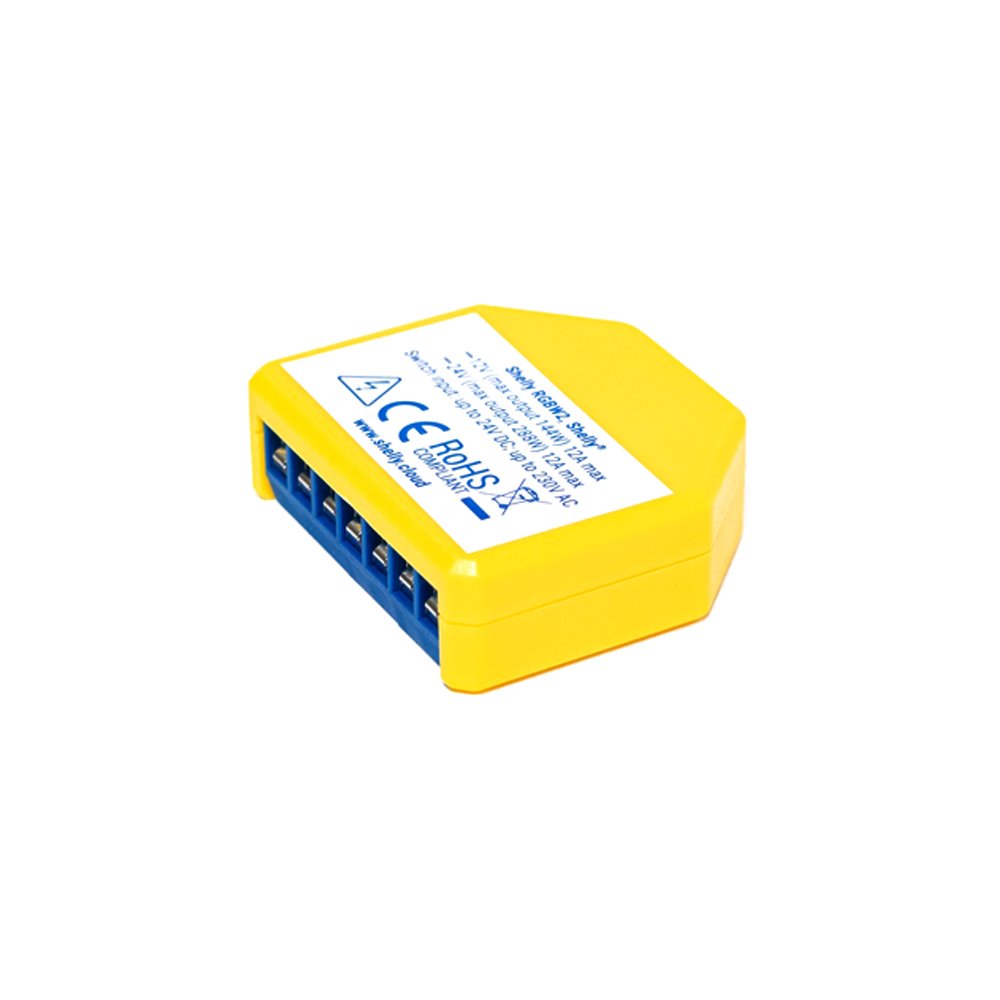 EAN 3800235264430 - Shelly RGBW2 Inalámbrico Azul, Amarillo imagen 2