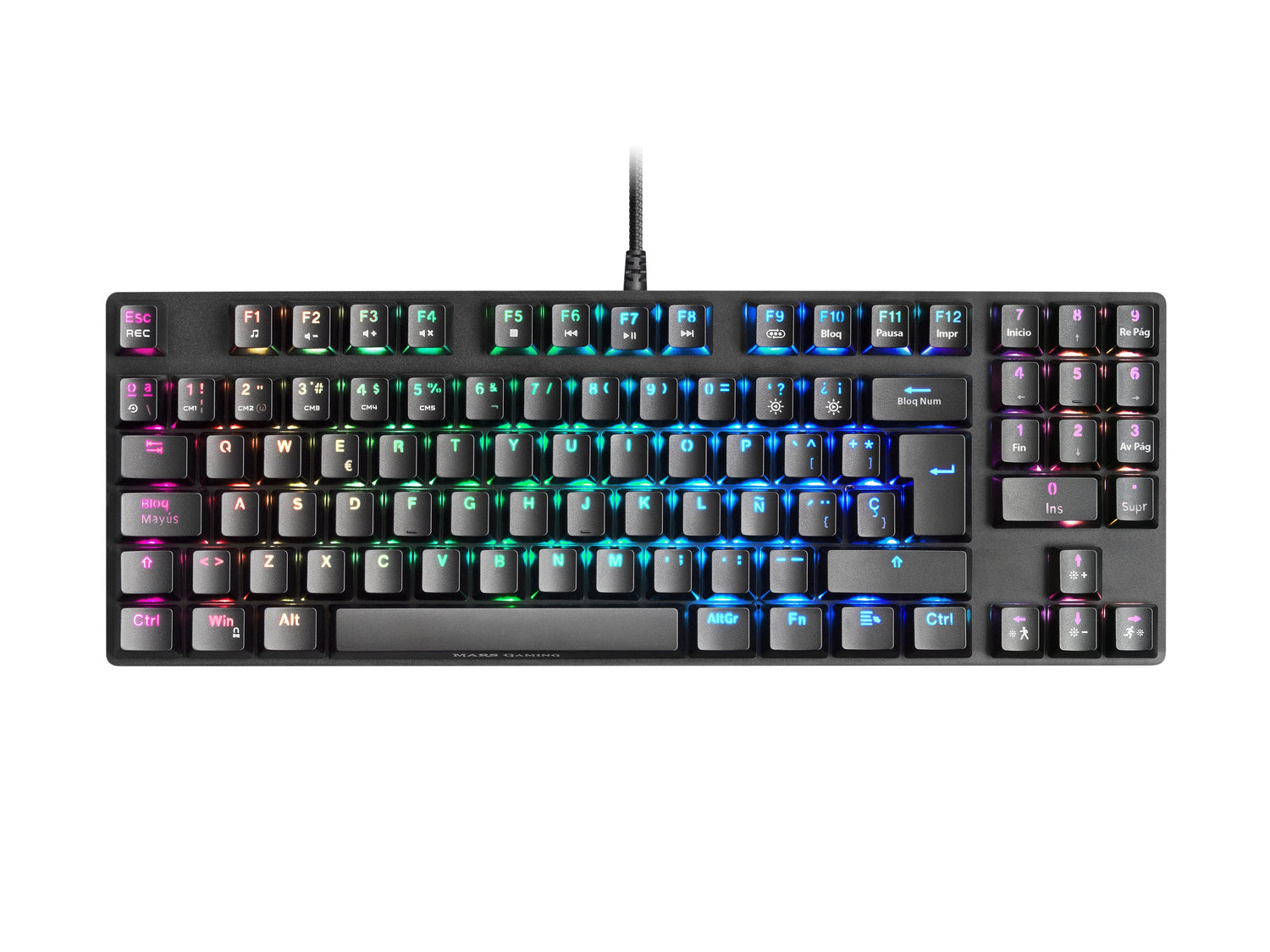 EAN 4710562757583 - Mars Gaming MKREVOPROBES teclado Juego USB imagen 1