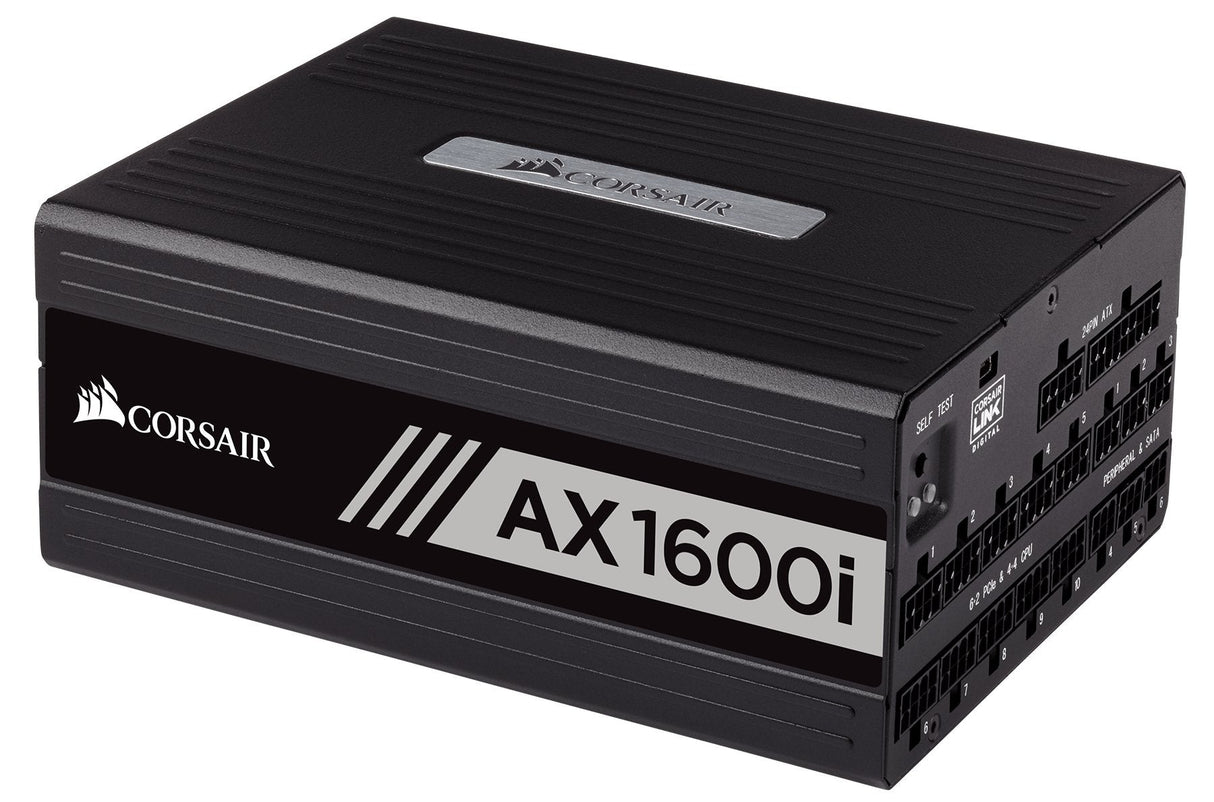 EAN 0843591050319 - Corsair AX Series AX1600i unidad de fuente de alimentación 1600 W ATX Negro imagen 2