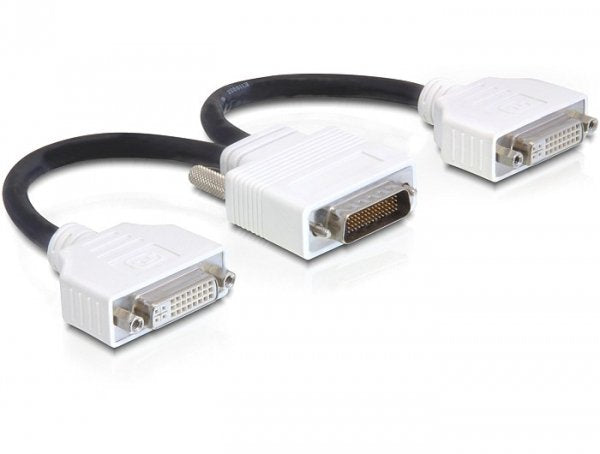 Dvi Dms-59 St > 2x Dvi Conector Hembra