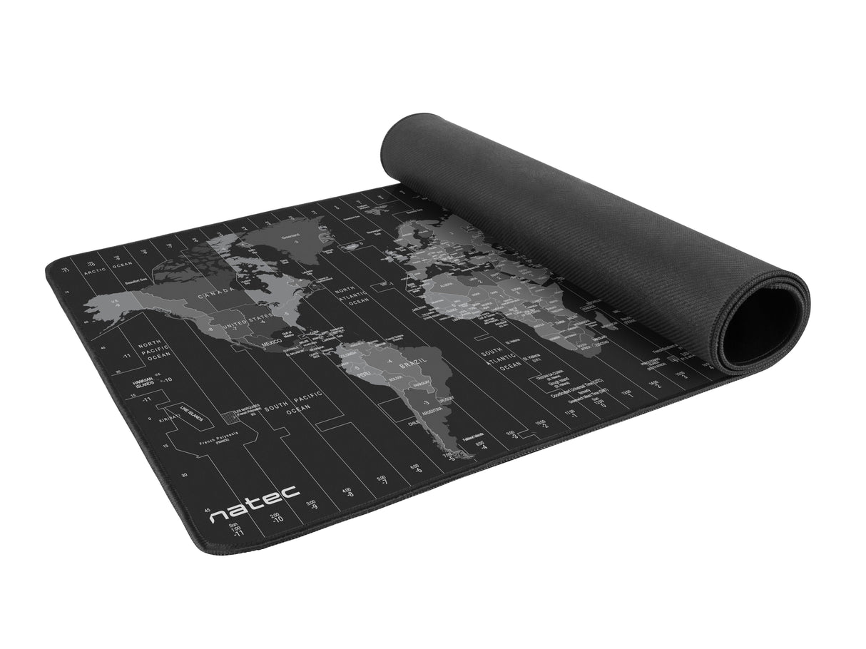 EAN 5901969410761 - NATEC Time Zone Map Maxi Negro, Gris imagen 2