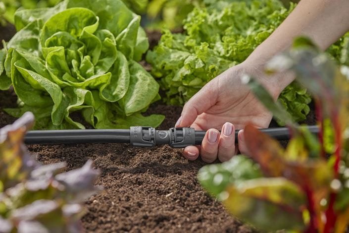 Gardena Micro-Drip-System Conector 13mm (1/2") (Gris Oscuro, 3 Piezas 13203-20