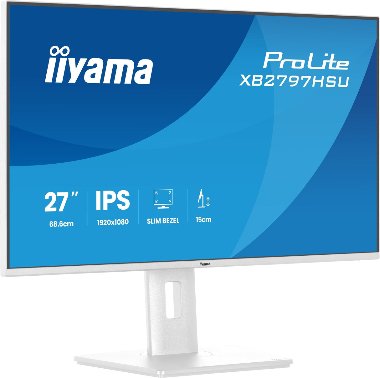 Monitor Iiyama 27" Xb2797hsu-W1 16:9 Hdmi+Dp+2xusb-C Ips