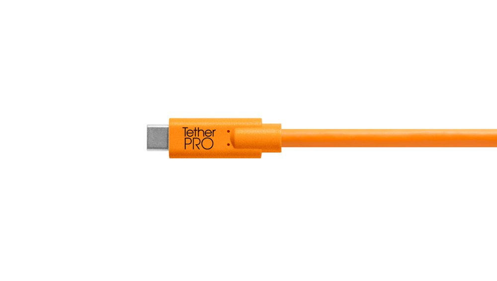 EAN 0818307014534 - Tether Tools CUC2415-ORG cable USB USB 2.0 4,6 m USB C Mini-USB B Naranja imagen 3