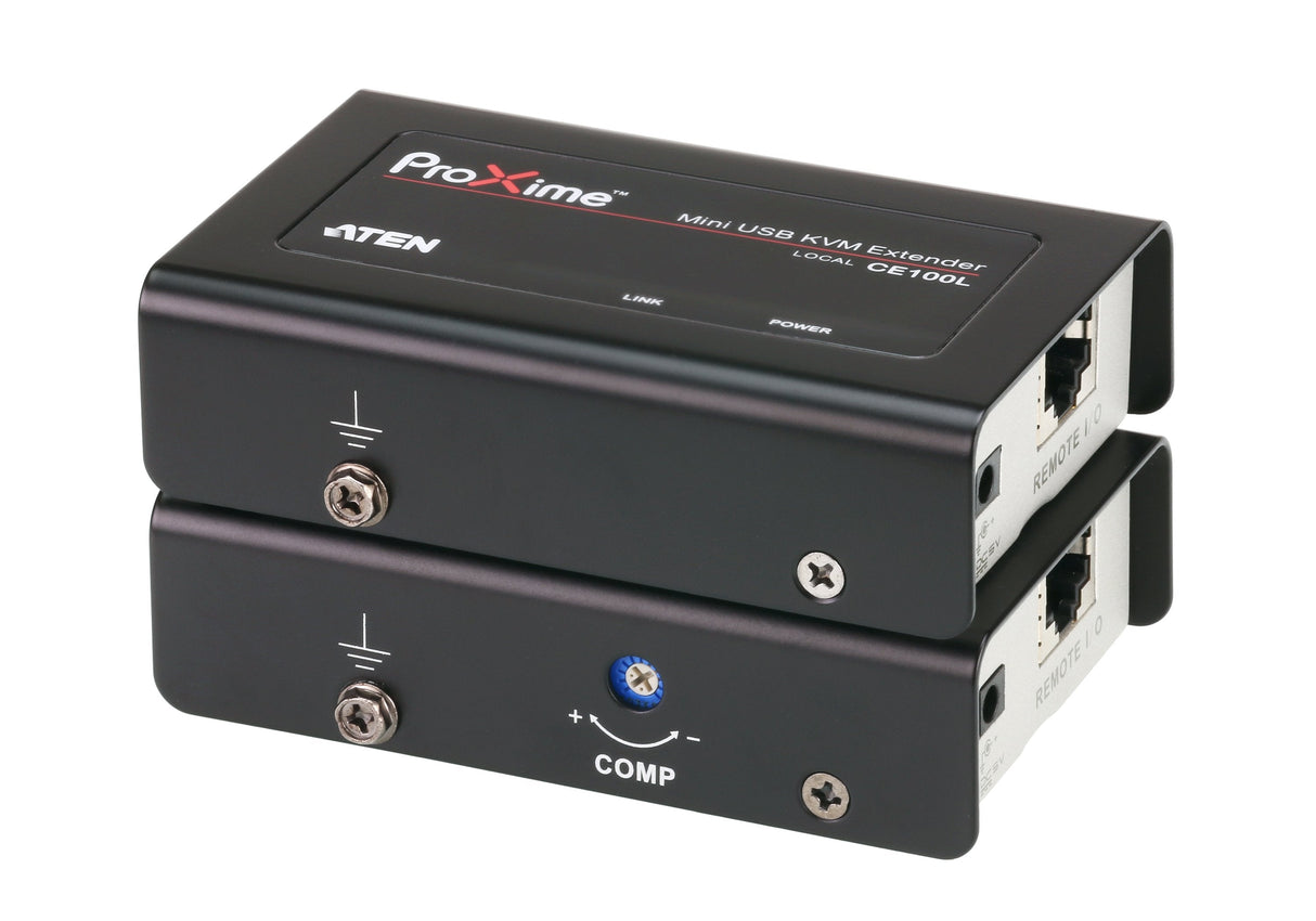 Aten Ce100 Extensor De Consola (Mini Usb Kvm Extender)