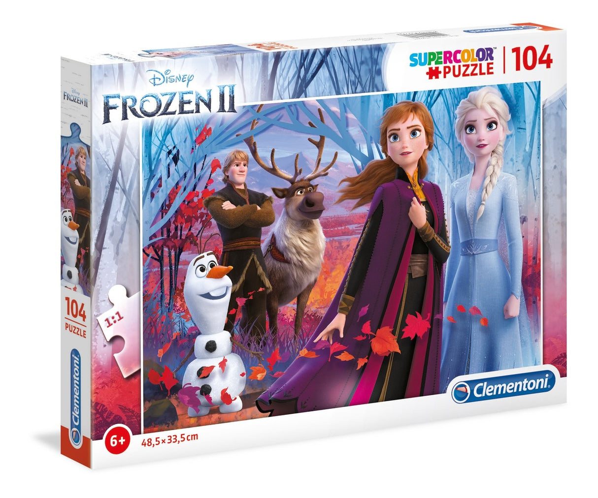 Puzzle Frozen 2 Disney 104 Piezas Aventura En Arendelle