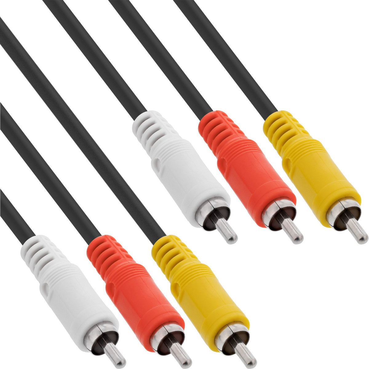 Cable Audio/Video Inline 3x Rca Macho A Macho 3m