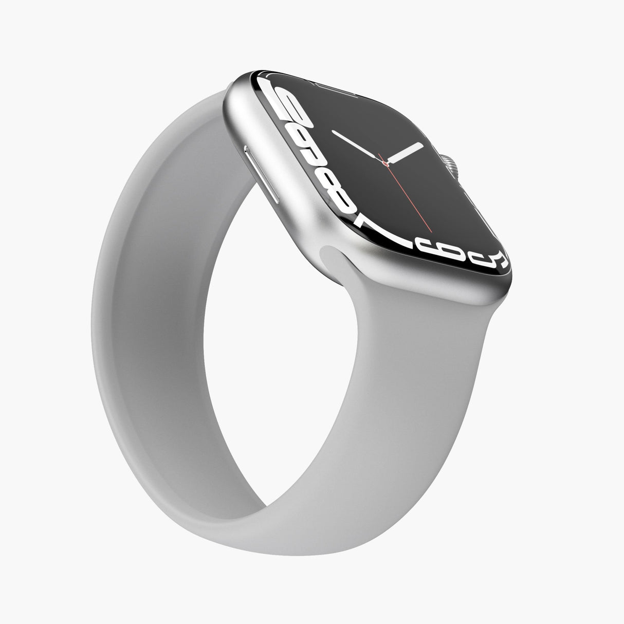 EAN 4255591501283 - Vonmählen Solo Loop Correa Gris claro Silicona imagen 4