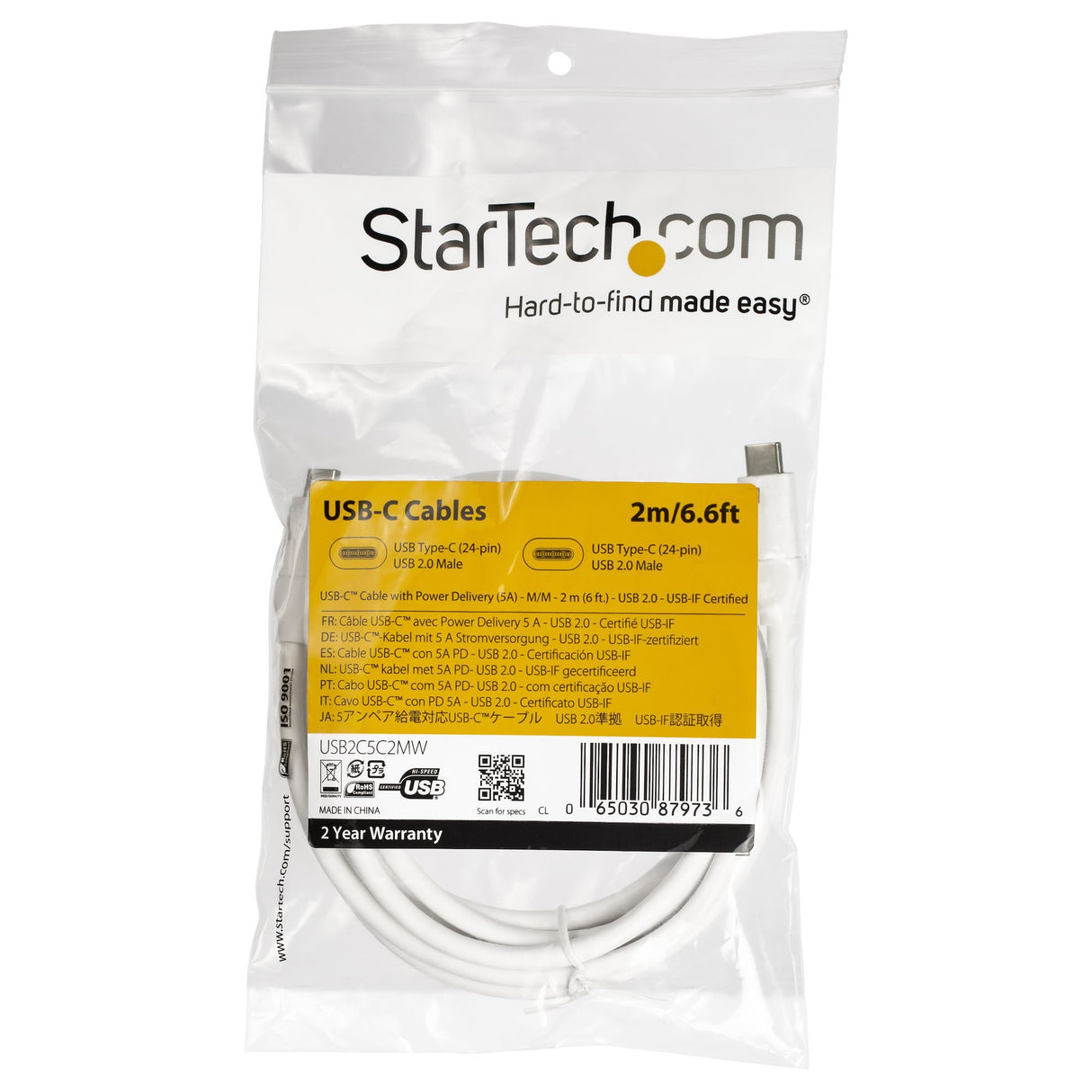 EAN 0065030879736 - StarTech.com USB2C5C2MW cable USB USB 2.0 imagen 5