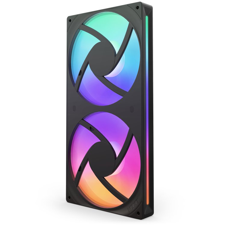EAN 5056547204413 - NZXT RF-U28HF-B1 sistema de refrigeración para ordenador Carcasa del ordenador Ventilador Negro 1 pieza(s imagen 2