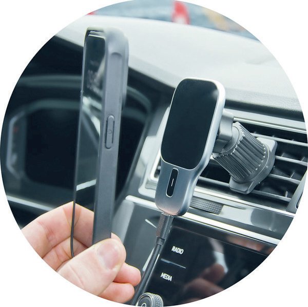 EAN 4010425973939 - 2GO AirClip Smartphone Negro Encendedor de cigarrillos Cargador inalámbrico Auto imagen 4