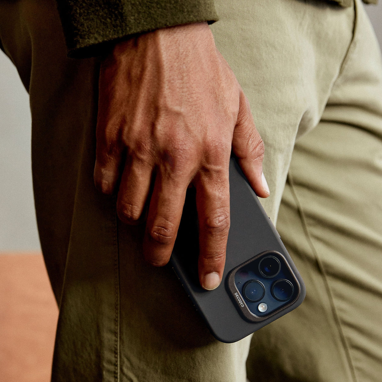 Decoded Leather Case Do Iphone 16 Pro Max Magsafe Negro