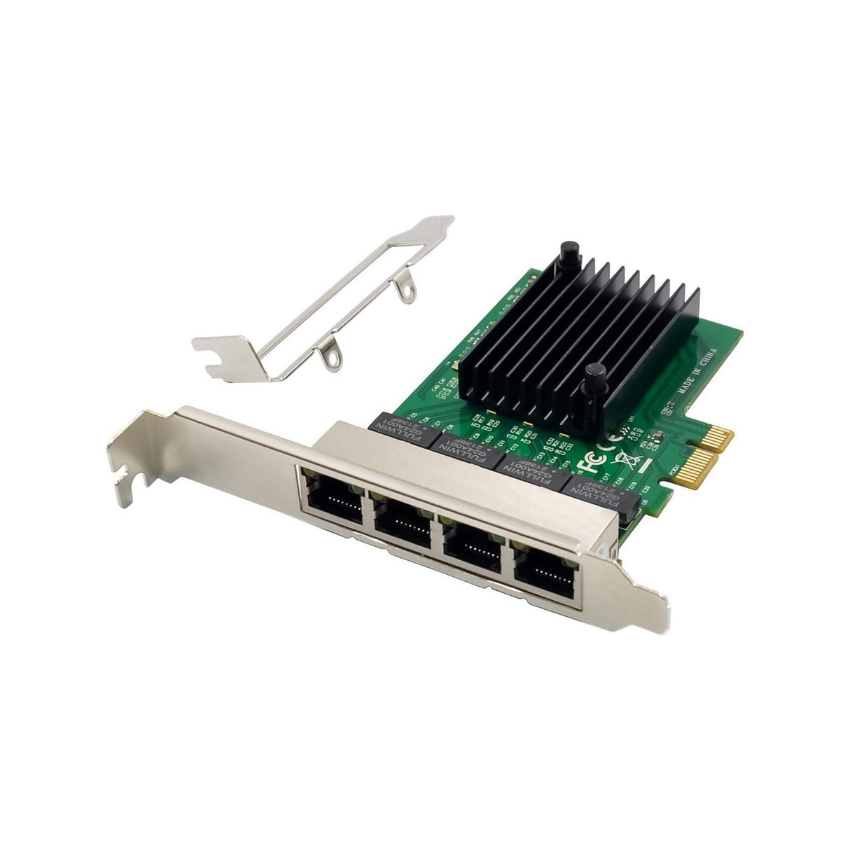 Network Card Pcie X1 Rtl8111f Quad-1g Rj45