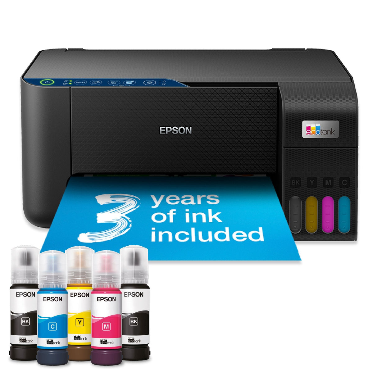 Impresora De Inyección De Tinta Epson Ecotank L3271