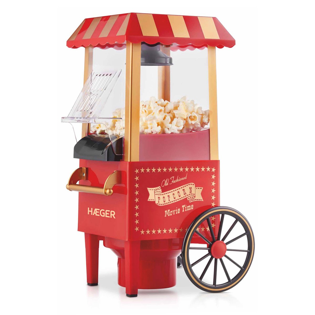 EAN 5608475024900 - Haeger PM-120.001A palomitas de maiz poppers Rojo 4 min 1200 W imagen 1