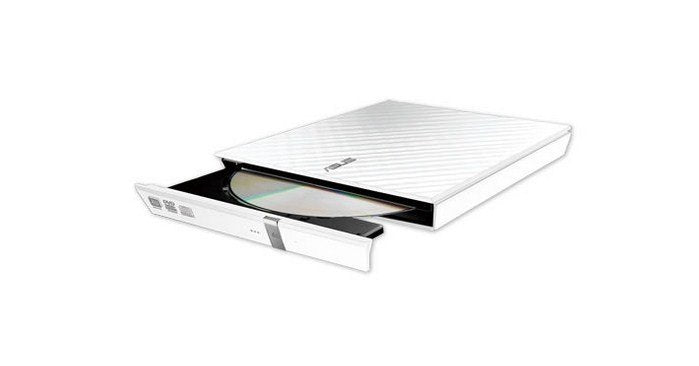 Grabadora Externa Cd Dvd Asus Sdrw-08ds2s-U Lite Blanco