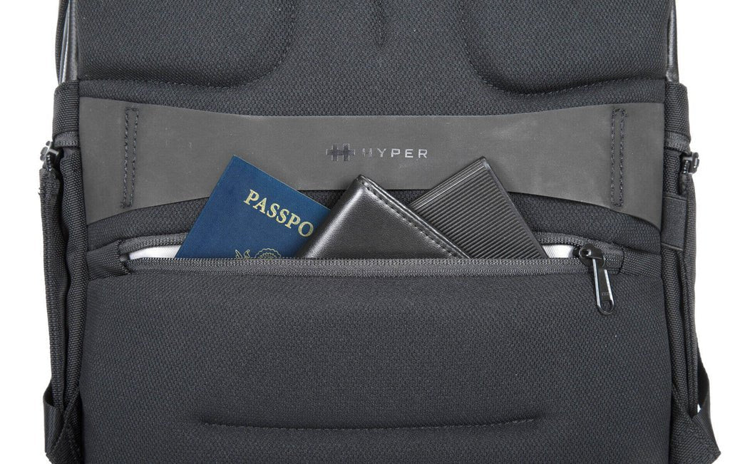 Mochila Hyper Hyperpack Pro Informal 16" Nylon Negro Cordura