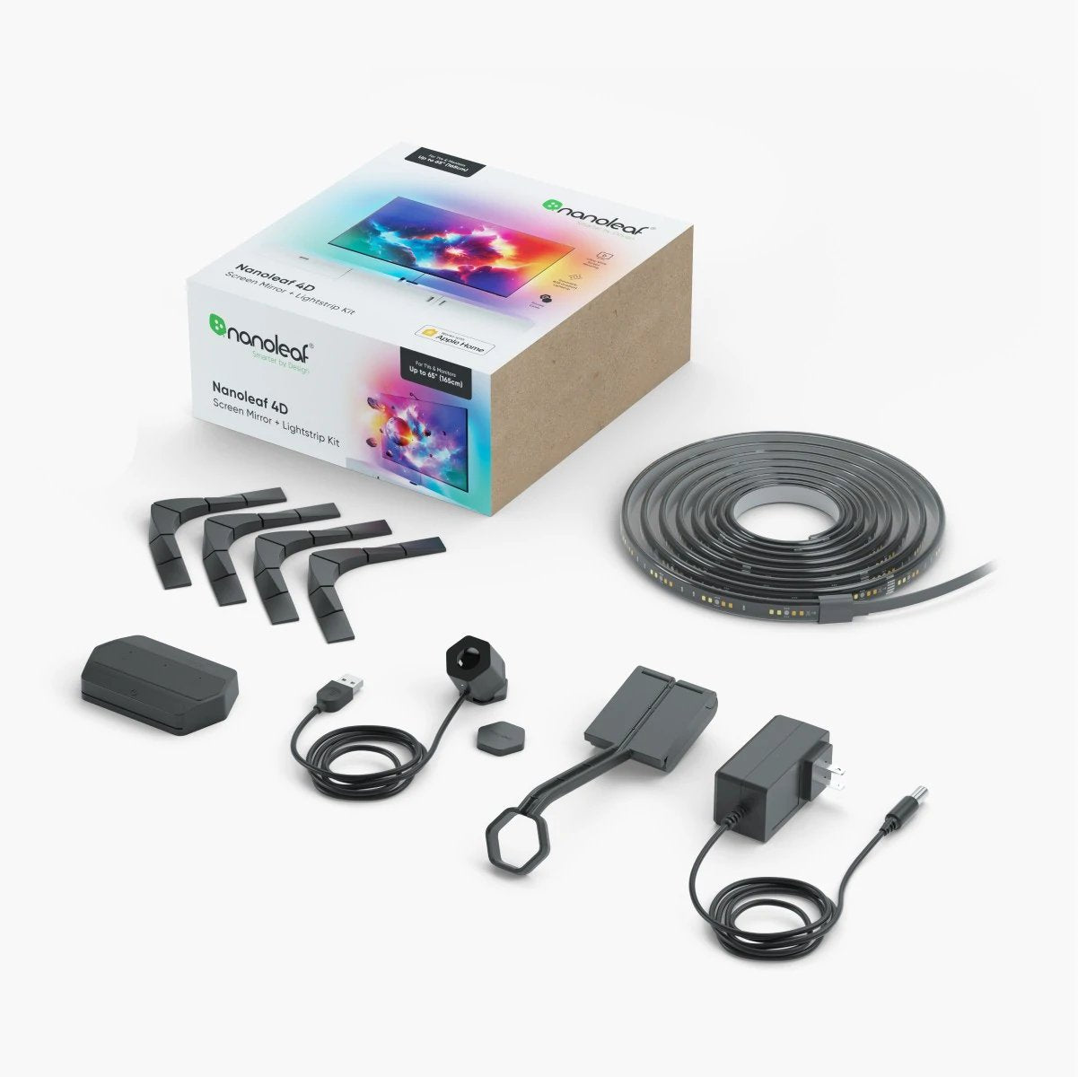 EAN 4897105333838 - Nanoleaf NF082K02-40LS Iluminación ambiental para pantalla plana Kit de iluminación ambiental 165,1 cm (6 imagen 1
