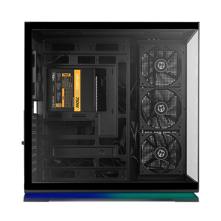 Caja Pc Nox Atx Semitorre Hummer Galaxy Argb Negra