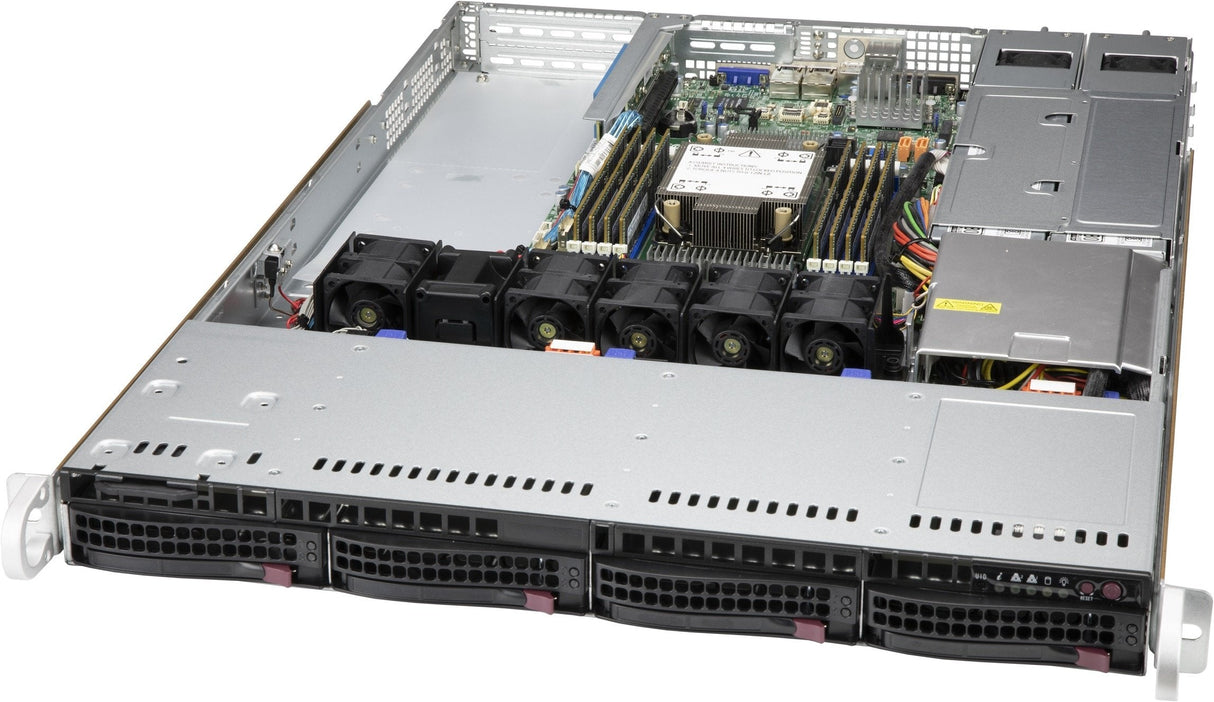 Supermicro Cse-815tqc4-R504wb3 Servidor Barebone Bastidor (1u) Negro