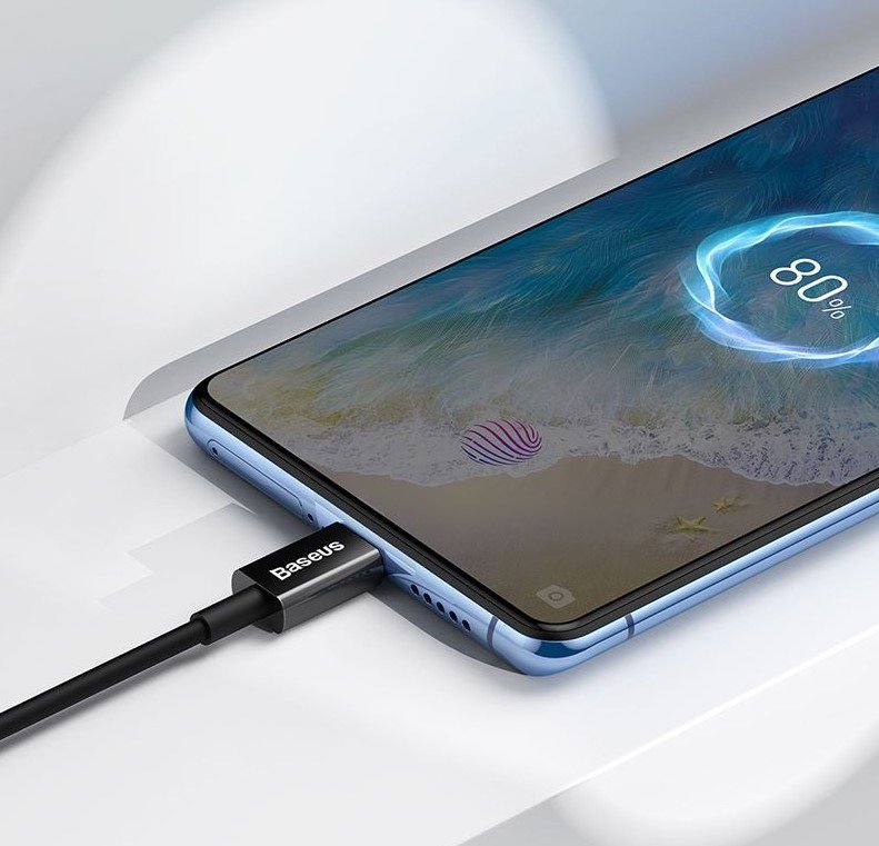 Baseus Data Cable Micro-Usb (2m) 2.0a Superior Series Black Camys-A01